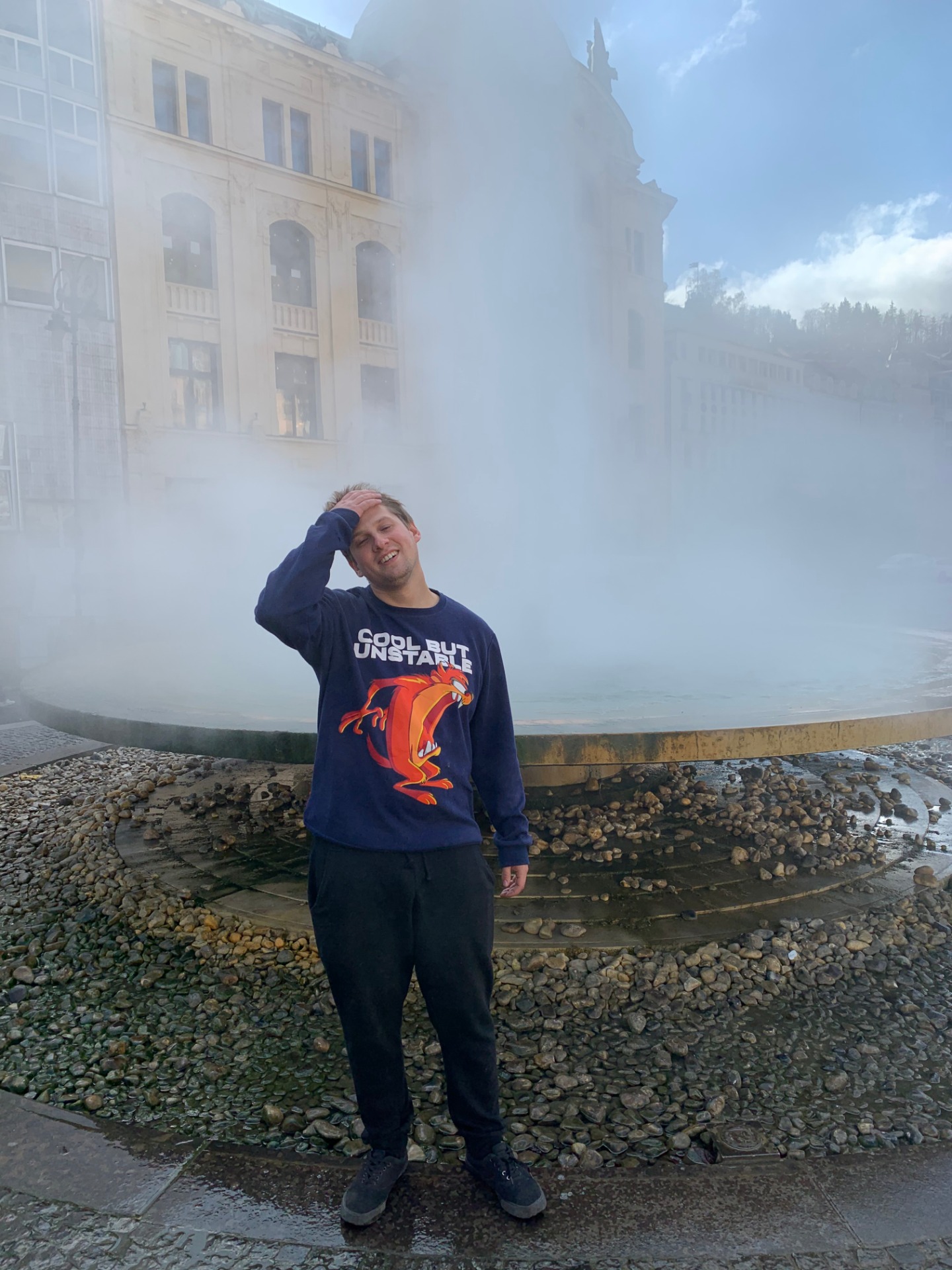 Vřídlo můj účes to vydrží